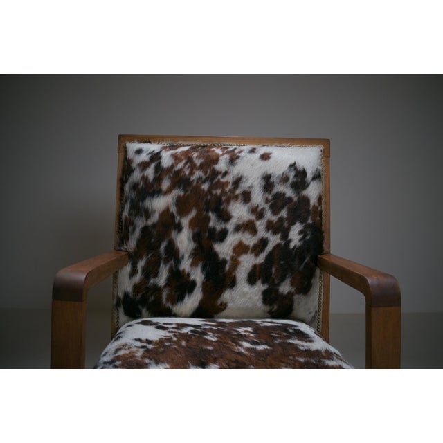 Vintage French Art Deco Lounge Chair, 1930s For Sale - Image 13 of 18