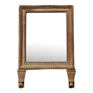 18th Century Louis XVI Giltwood Trumeau Mirror (C)