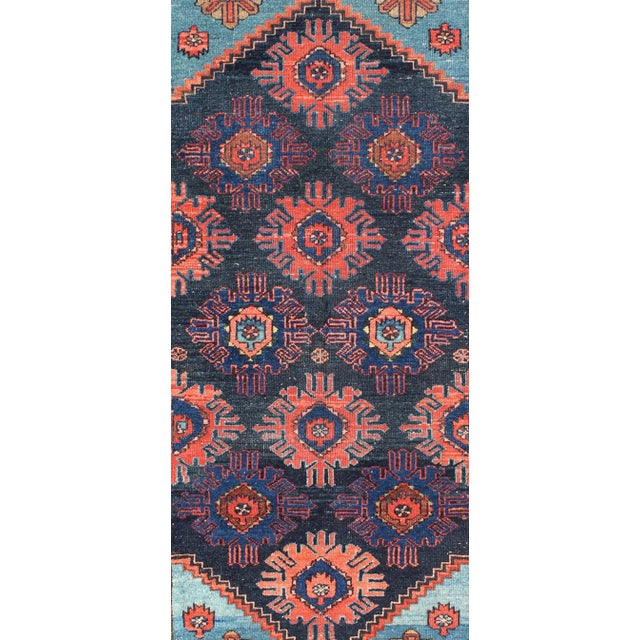 Antique Persian Malayer Carpet With Sub-Geometric Floral Design 3'3"x6'2" For Sale - Image 4 of 7