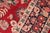 1990s Shabby Chic Floral 1990's Pak-Persian Red/Blue Wool Rug - 6'1'' X 9'1'' For Sale - Image 5 of 9