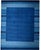 A hand-loomed wool rug, made in India and measuring 4' x 6'. Geometric drawing - repeating motifs held inside strong...