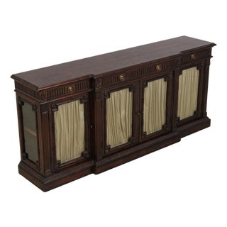 Hickory White Co Regency Sideboard Buffet Curio Cabinet For Sale