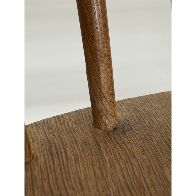 Brown Vintage Danish Model IW3 Rocking Chair by Illum Wikkelsø, 1960s For Sale - Image 8 of 9