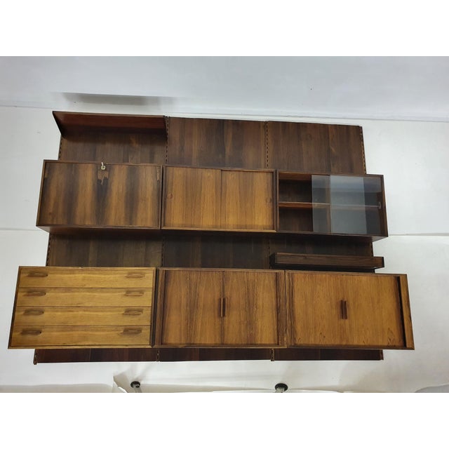 Wall Unit by K. Kristiansen for Feldballes Mobelfabrik, 1960s For Sale - Image 13 of 18