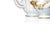 Porcelain Armando Pimentel Coffee Service from Vista Alegre, Set of 3 For Sale - Image 3 of 6