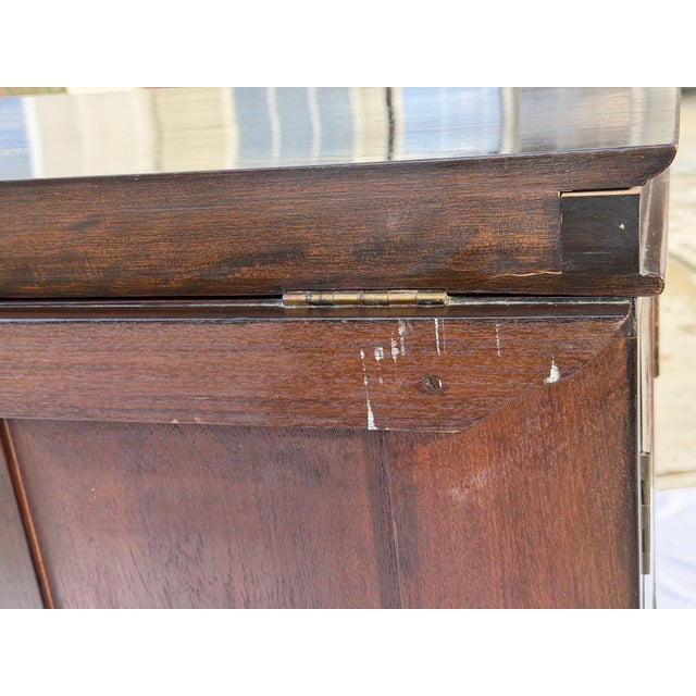 Mid-Century Chinese Hand-Carved Altar Cocktail Bar Cabinet by Hk Old Mary Sing Shun Co. - No. 9143 (With Original Catalog) For Sale - Image 17 of 17