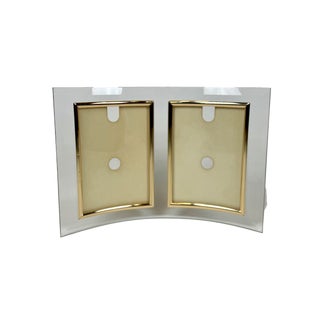 Modern Italian Curved Vanity Picture Frame from Formano, 1960s For Sale