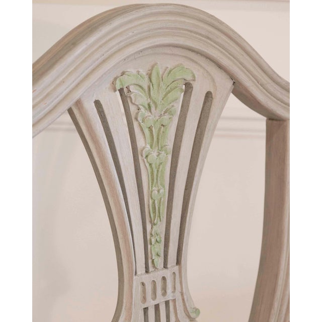 Set of Ten Louis XV–Louis XVI Transition Style Chairs, France, 20th Century For Sale - Image 9 of 18