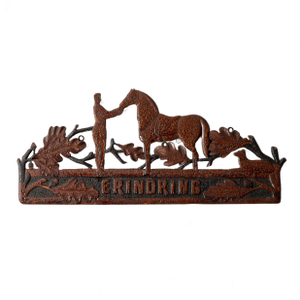 Horse Memorial Folk Art Carving, c.1890