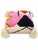 Abstract Moroccan Wool Pouf For Sale - Image 6 of 9