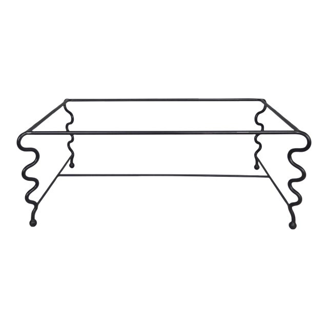 Contemporary 'Serpentine' Coffee Table - Base Only For Sale