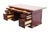 Kimball Furniture Solid Mahogany Traditional Style 72" Executive Office Desk For Sale - Image 10 of 13