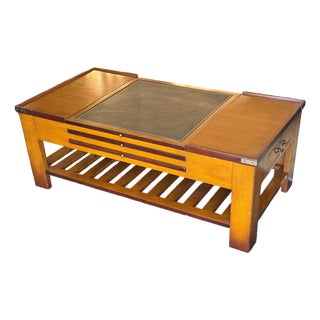 French Saint Martine Games Coffee Table For Sale