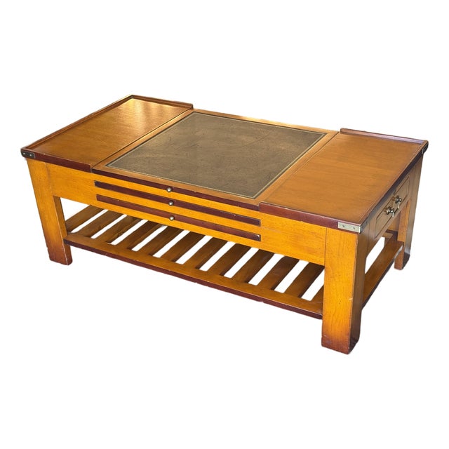 French Saint Martine Games Coffee Table For Sale