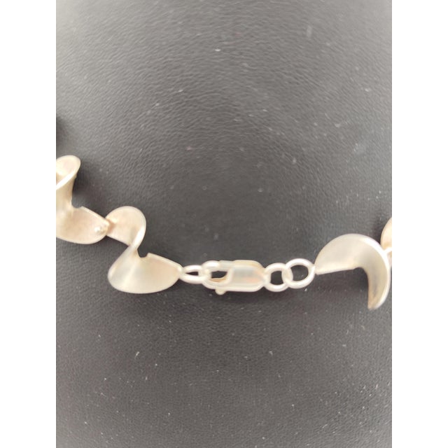 Handmade Necklace in 925 Sterling Silver from Tezer, 1990s For Sale - Image 3 of 5