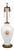 French Style Milk Glass Vase Mounted as a Lamp For Sale