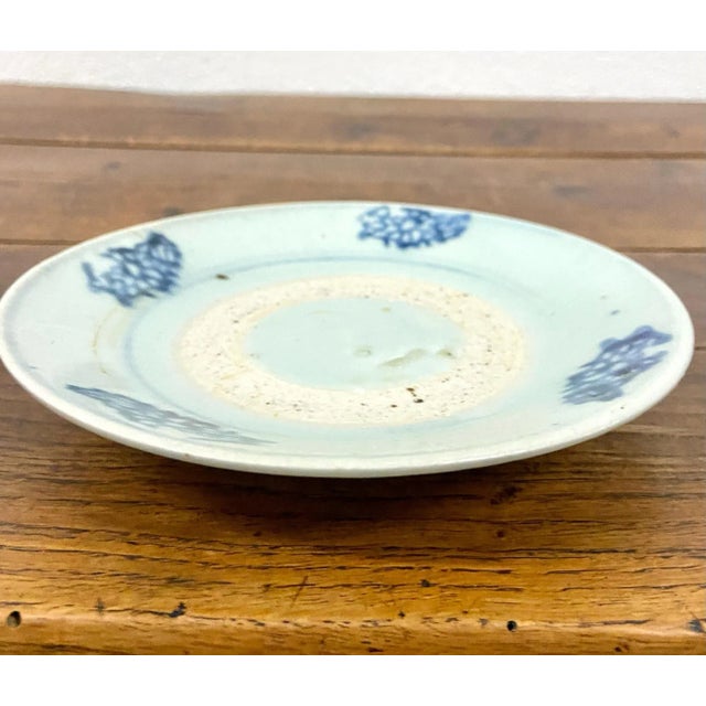 18th Century Antique Qing Dynasty Blue and White Bowl For Sale - Image 5 of 11