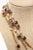 Gold Vintage Rare Chanel Gripoix Purple, Pink, Amber Glass, Faux Pearl & Chain Strand Long Necklace For Sale - Image 8 of 10