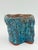 Vintage MCM Brutalist Studio Pottery Vase Signed Stan Peters Glazed finish