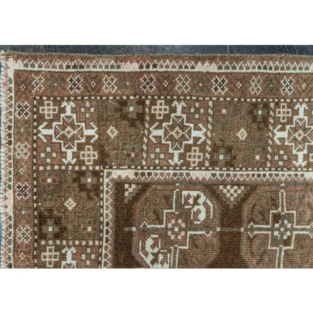 Early 21st Century Turkish Vintage Rug 4'1" x 9'11" #20709 For Sale - Image 5 of 8