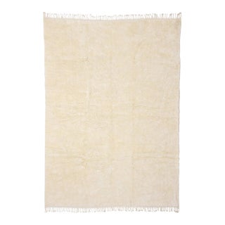 Premium Oversize Hand-Knotted Moroccan Wool Rug | 13'8" X 9'10" | One of a Kind For Sale