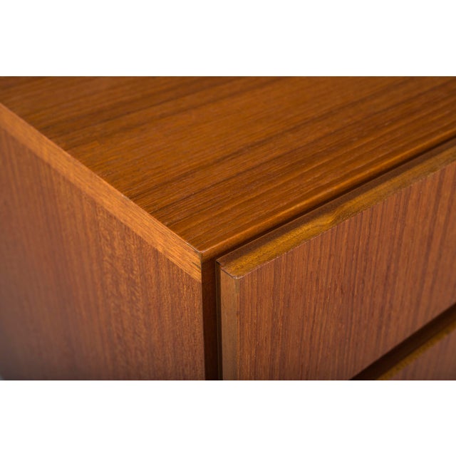 Wood Teak Cabinet by Dieter Waeckerlin for Behr Möbel, Germany, 1960s For Sale - Image 7 of 13