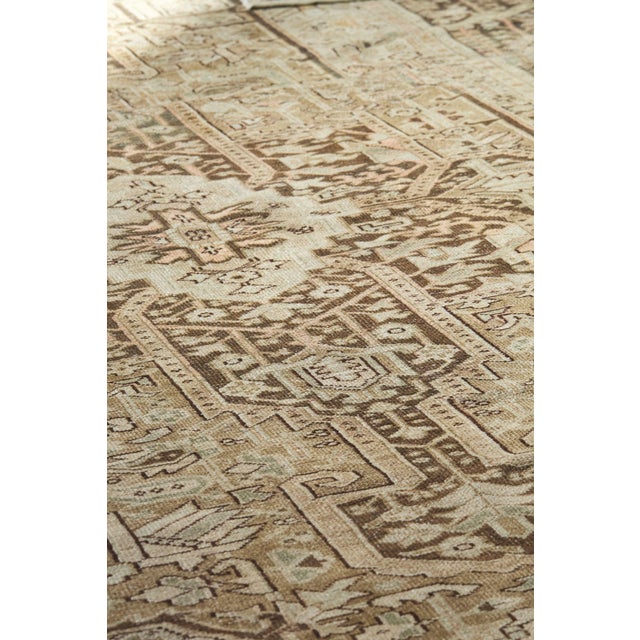 Vintage Persian Heriz Area Rug For Sale - Image 11 of 12