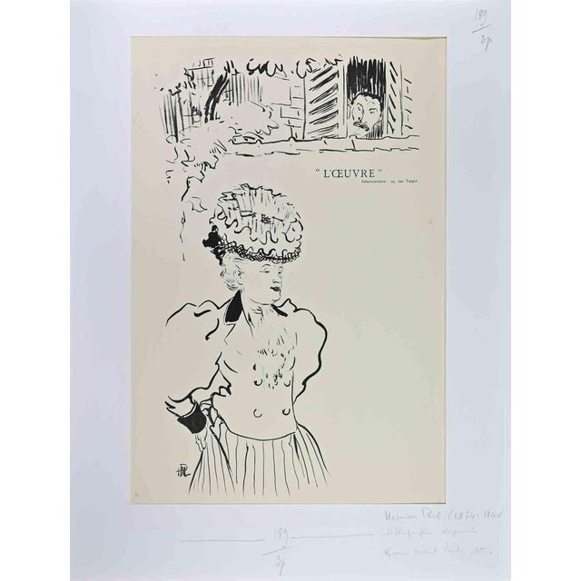 Hermann Paul, The Work, 1890s, Lithograph For Sale - Image 3 of 4