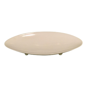 Mid 20th Century Mid Century Modern Hyalyn Ceramic Footed Platter