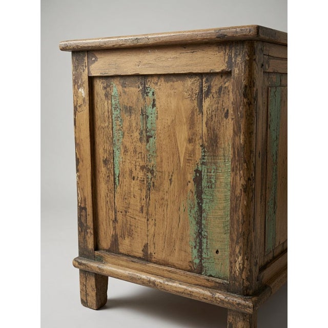 Wood American Primitive 8ft Long Sideboard 19th Century For Sale - Image 7 of 7
