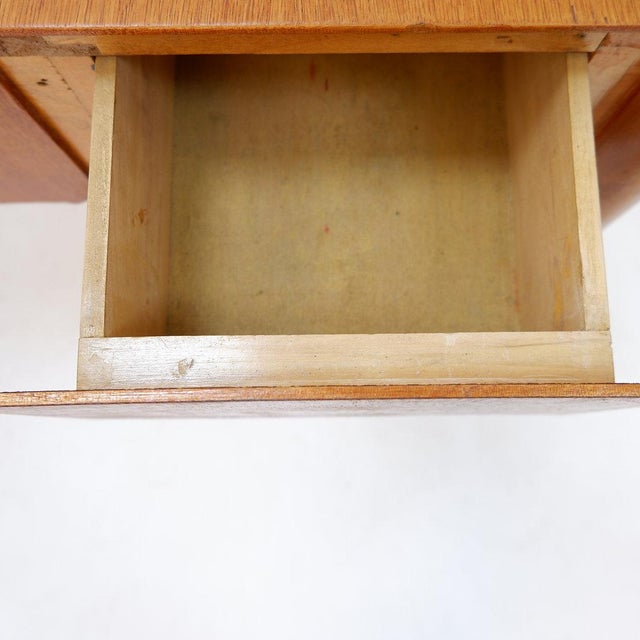 Dressing Table with Mirror, Drop-Leaf Lid and Drawers For Sale - Image 9 of 16