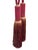 French Par Vintage French Passementerie Tassel Drapery Tiebacks Burgundy and Gold For Sale - Image 3 of 7