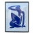 Large Vintage Henry Matisse "Blue Nude Iii" Framed Reproduction. Circa 1980s. For Sale
