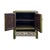 Olive Green Oriental People Graphic End Table Nightstand For Sale - Image 4 of 9