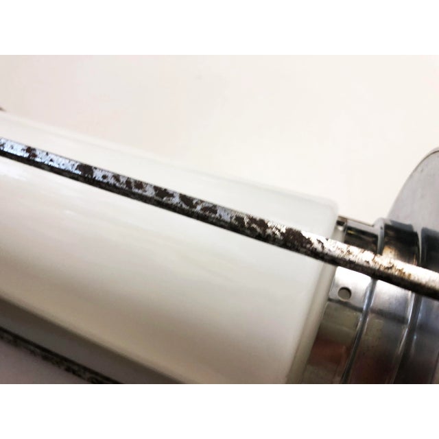 Art Deco Opaline Glass Pendant For Sale - Image 15 of 16