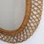 Wood Vintage Italian Rattan Wall Mirror, 1960s For Sale - Image 7 of 14