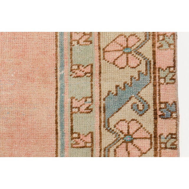 1950s Bohemian Vintage Turkish Area Rug, Hand-Knotted Wool, Traditional Anatolian Motifs For Sale - Image 5 of 8