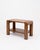 1970s Brutalist Bedside Tables in Elm, 1970s, Set of 2 For Sale - Image 5 of 6