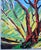 Textile Large 48" × 48" Original Expressionist Tree Painting, 1998, Vibrant Colorful For Sale - Image 7 of 18