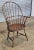 Mid 20th Century Warren Chair Company Sack Back Windsor Arm Chair Carved Knuckles Rhode Island For Sale - Image 4 of 9