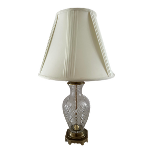 Vintage Frederick Cooper Crystal Lamp