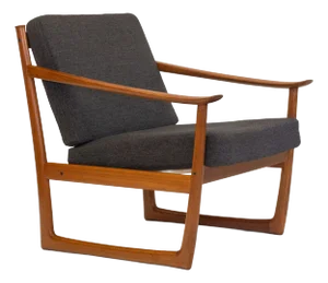 Mid-Century Model FD 130 Lounge Chair in Teak by Peter Hvidt & Orla Mølgaard for France & Son, 1960s