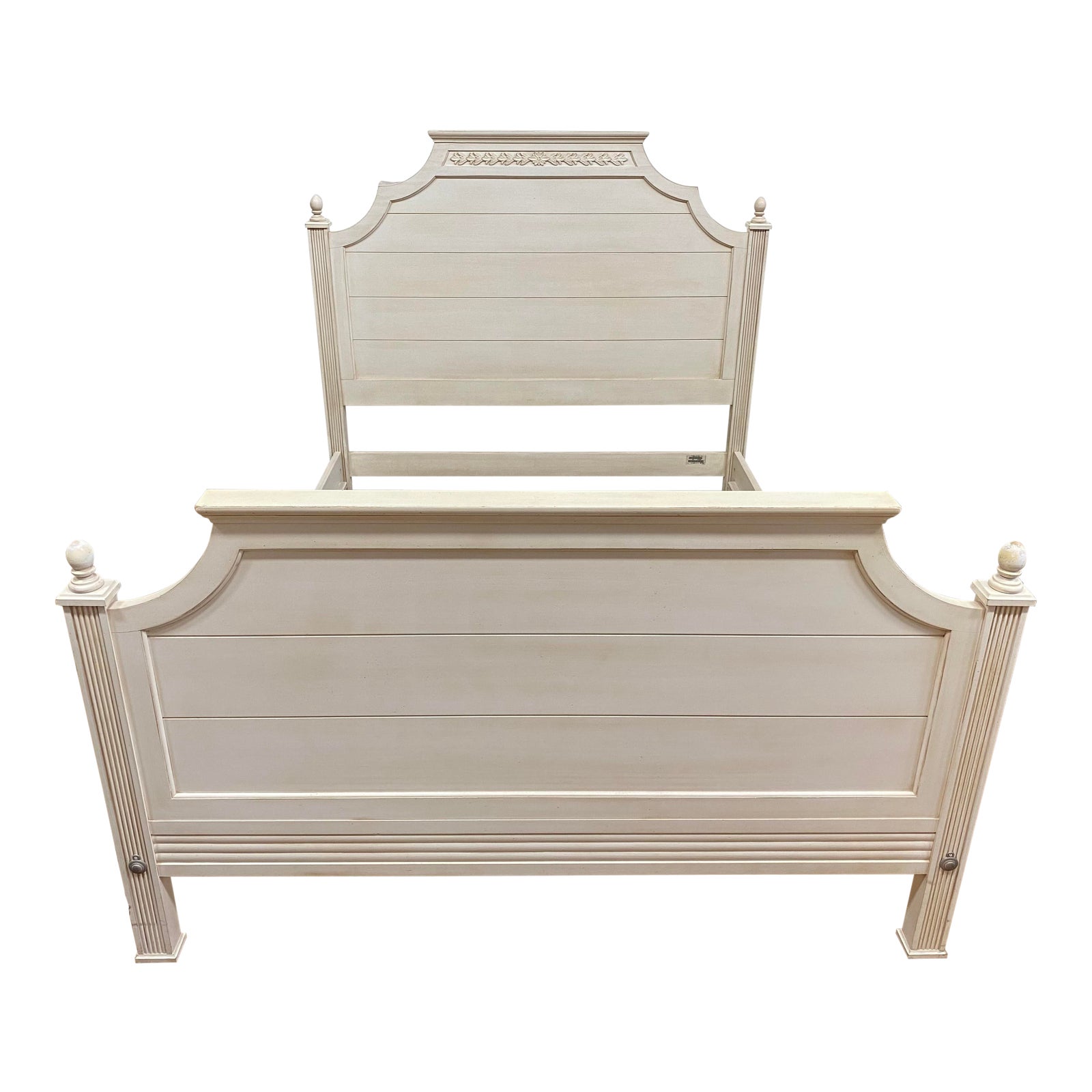 Queen Size Ethan Allen Swedish Home Bed Frame Chairish