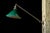 Industrial 1920s Tafco Articulated Wall Lamp With Emeralite Shade For Sale - Image 3 of 10