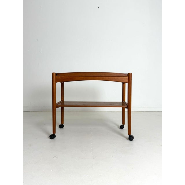 Teak Trolley from Poul Hundevad, 1960s For Sale - Image 6 of 12