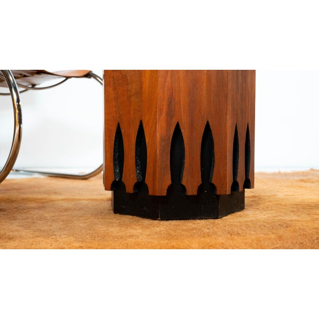 Vintage Harvey Probber Attr. Walnut Side Table For Sale - Image 15 of 15