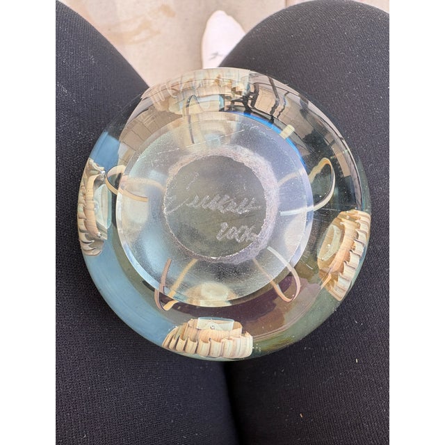 La Murrina Murano Large Eickholt Paperweight For Sale - Image 4 of 5