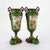 Late 19th Century Pair Antique Limoges Porcelain & Ormolu Covered Urns With Genre Scenes C1890 For Sale - Image 5 of 8