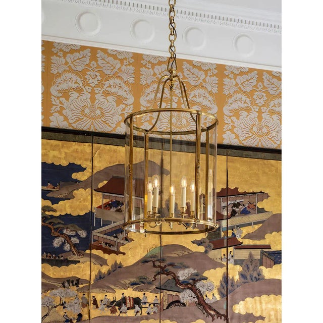 Not Yet Made - Made To Order Classic Brass Hall Lantern For Sale - Image 5 of 5