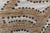 Textile Abstract Contemporary Fluid Band Beige Carpet "Gildrift" by Doris Leslie Blau For Sale - Image 7 of 8